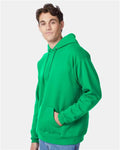 Hanes P170 Kelly Green — on model side