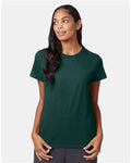 Hanes SL04 Deep Forest — on model front