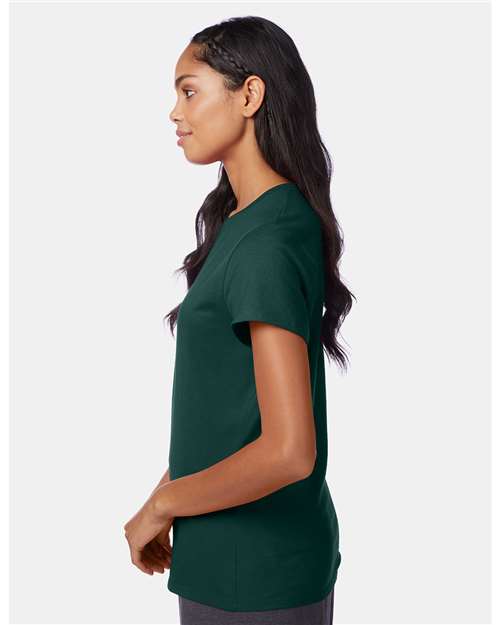 Hanes SL04 Deep Forest — on model side