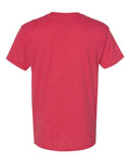 Hanes 5170 Heather Red — back