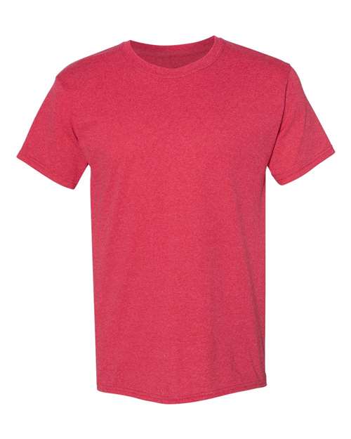 Hanes 5170 Heather Red — front