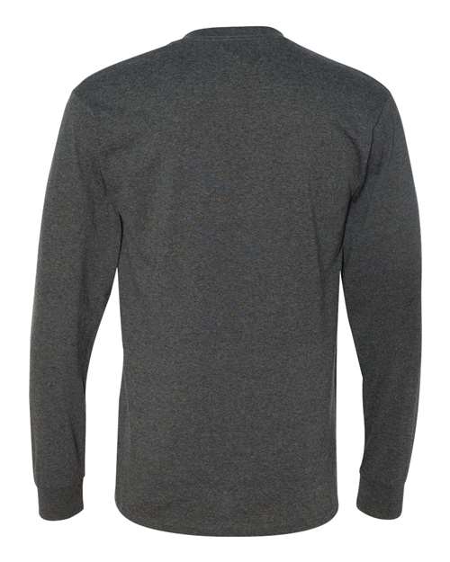 JERZEES 29LSR Black Heather — back