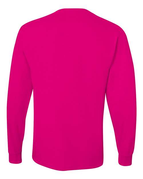 JERZEES 29LSR Cyber Pink — back