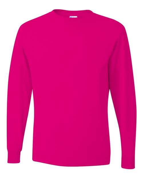 JERZEES 29LSR Cyber Pink — front