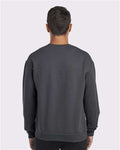 JERZEES 562MR Charcoal Grey — on model back