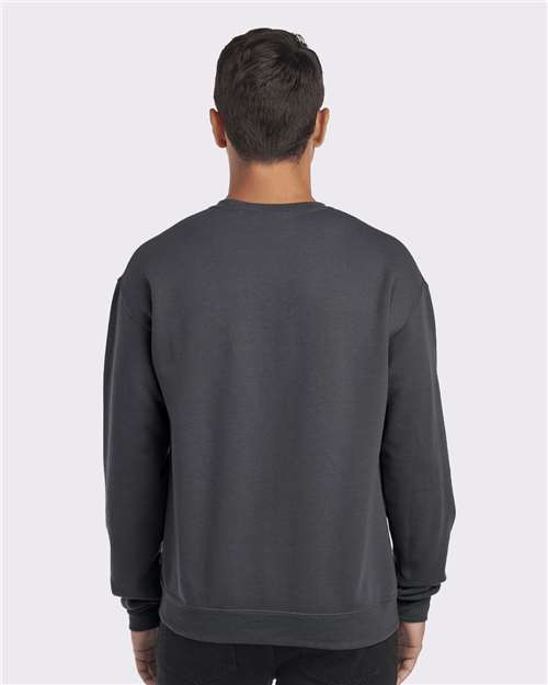 JERZEES 562MR Charcoal Grey — on model back