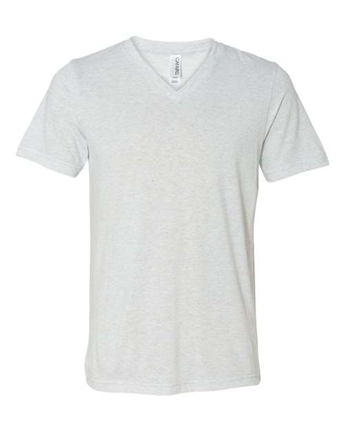 BELLA + CANVAS 3415 White Fleck Triblend — front
