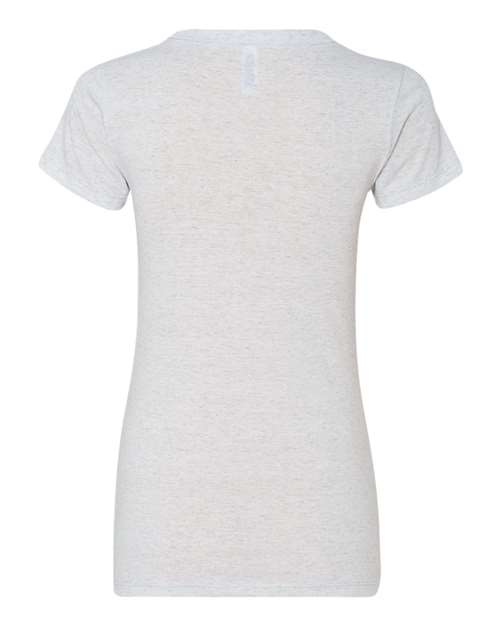 BELLA + CANVAS 8413 White Fleck Triblend — back