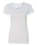 BELLA + CANVAS 8413 White Fleck Triblend — front