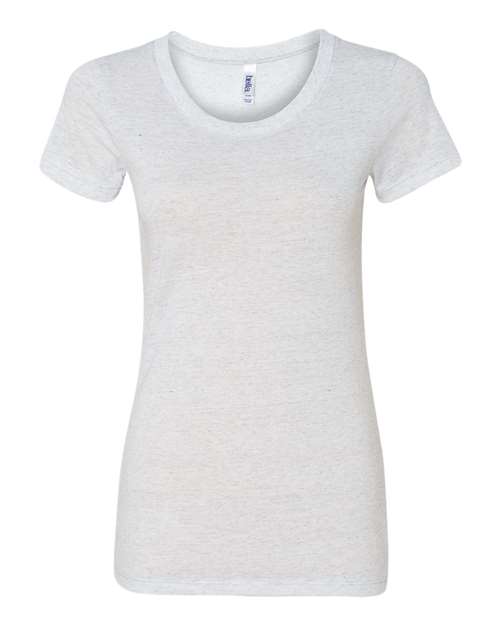 BELLA + CANVAS 8413 White Fleck Triblend — front