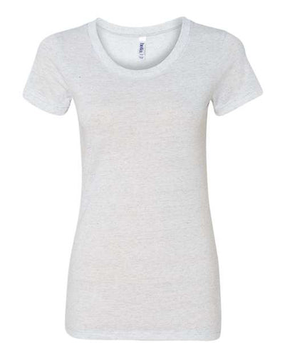 BELLA + CANVAS 8413 White Fleck Triblend — front