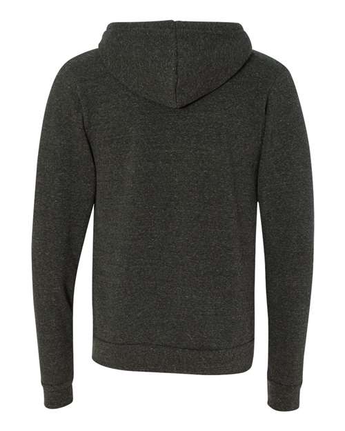 BELLA + CANVAS 3909 Charcoal Black Triblend — back