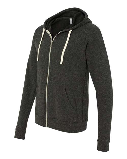 BELLA + CANVAS 3909 Charcoal Black Triblend — side