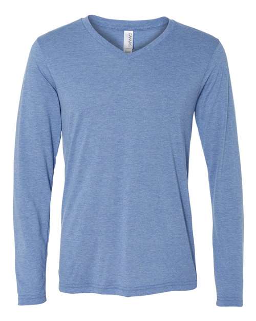 BELLA + CANVAS 3425 Blue Triblend — front