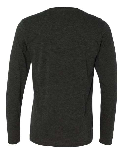BELLA + CANVAS 3425 Charcoal Black Triblend — back