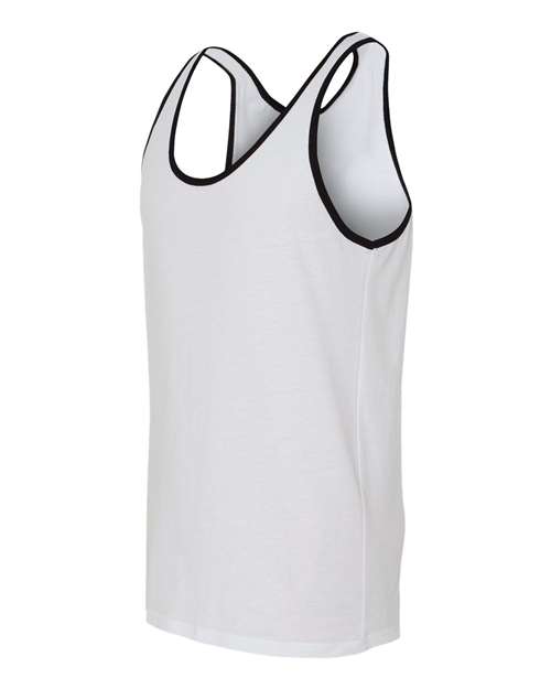 BELLA + CANVAS 3480 White/ Black — side