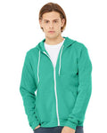 BELLA + CANVAS 3739 Teal — on model front