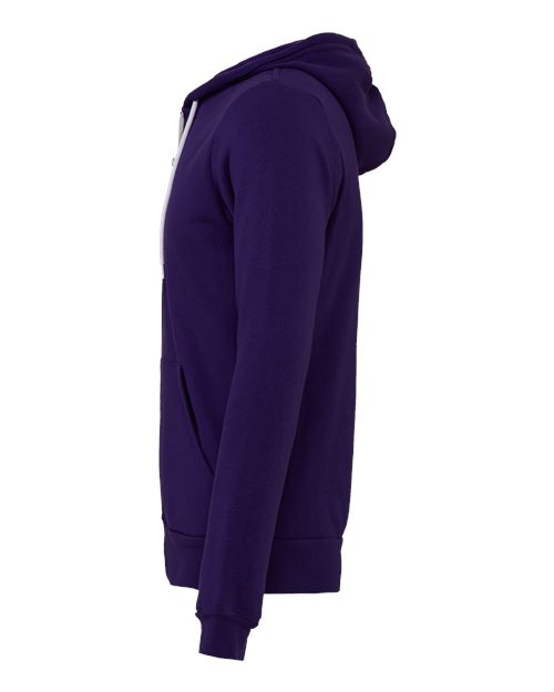 BELLA + CANVAS 3739 Team Purple — direct side