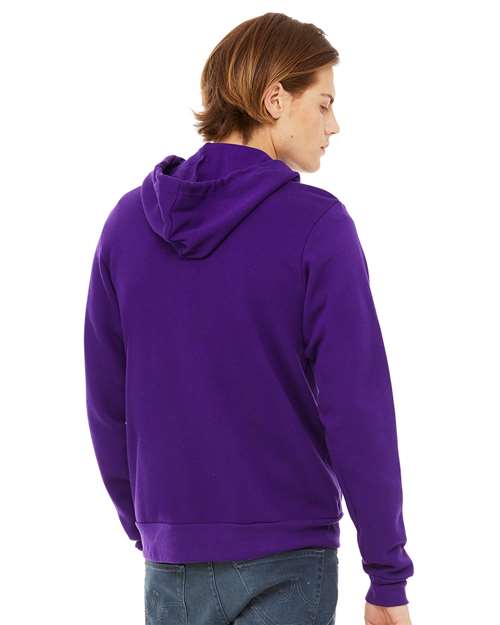 BELLA + CANVAS 3739 Team Purple — on model back