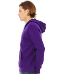 BELLA + CANVAS 3739 Team Purple — on model side