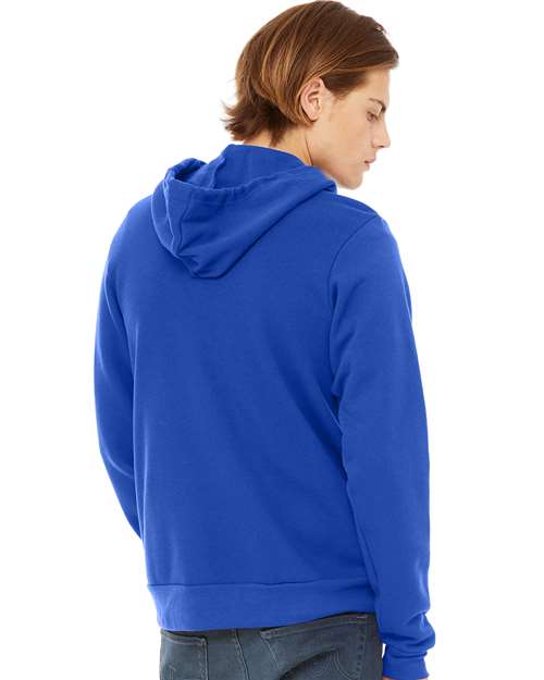 BELLA + CANVAS 3739 True Royal — on model back