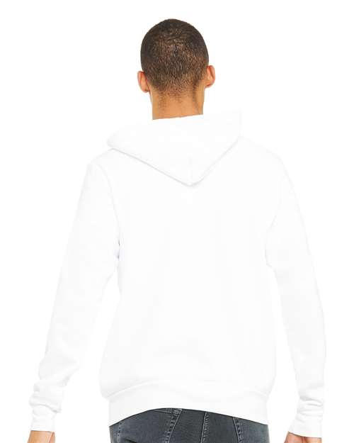 BELLA + CANVAS 3739 White — on model back