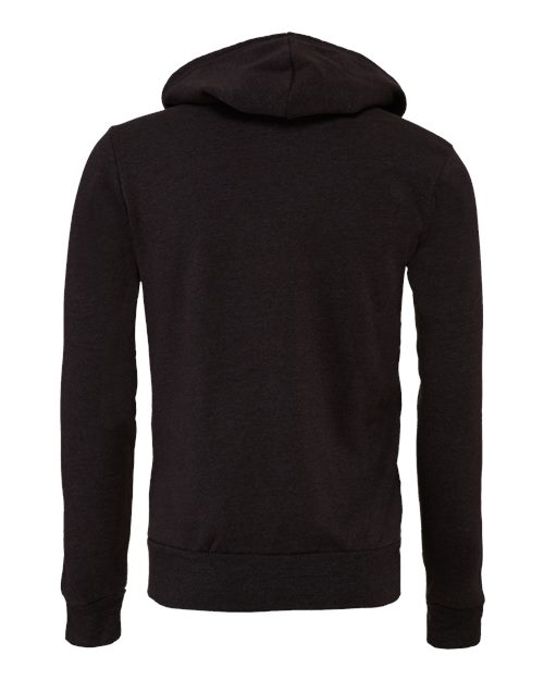 BELLA + CANVAS 3739 Dark Grey Heather — back