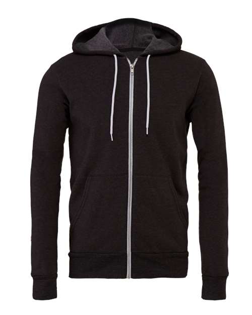 BELLA + CANVAS 3739 Dark Grey Heather — front
