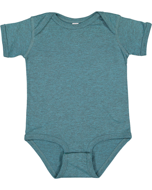 Infant Fine Jersey Bodysuit - Surf Blackout