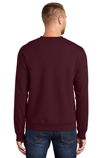 Unisex Essential Fleece Crewneck Sweatshirt - Maroon