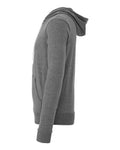 BELLA + CANVAS 3739 Deep Heather — direct side