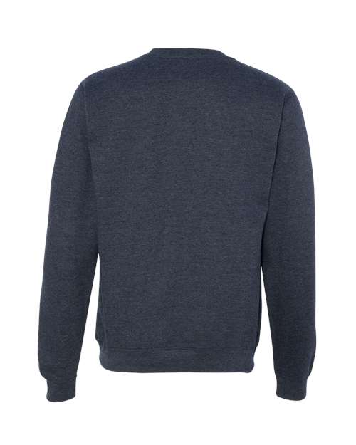 Independent Trading Co. SS3000 Classic Navy Heather — back