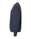 Independent Trading Co. SS3000 Classic Navy Heather — direct side