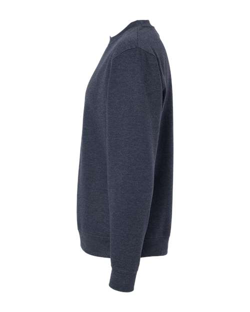 Independent Trading Co. SS3000 Classic Navy Heather — direct side