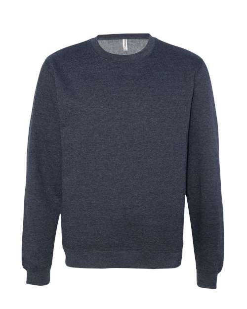 Independent Trading Co. SS3000 Classic Navy Heather — front
