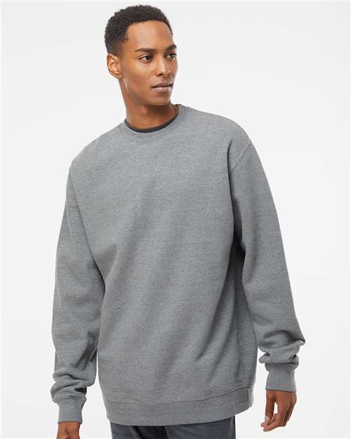 Independent Trading Co. SS3000 Gunmetal Heather — on model front
