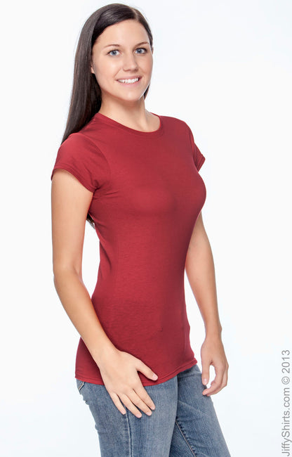 Women's Softstyle® Fitted T-Shirt - Cherry Red