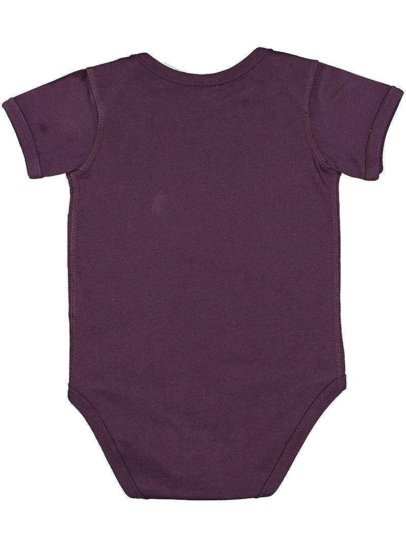 Infant Fine Jersey Bodysuit - Plum