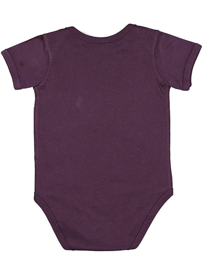 Infant Fine Jersey Bodysuit - Plum