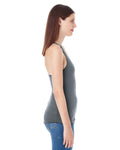 Women's Poly-Cotton Racerback Tank - Asphalt