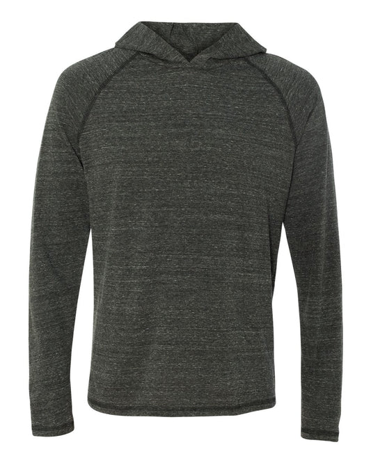 Triblend Jersey Hooded Pullover - Charcoal Heather Triblend
