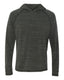 All Sport M3101 - Triblend Jersey Hooded Pullover - Charcoal Heather Triblend