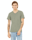 Bella + Canvas 3005CVC - Unisex Jersey Short-Sleeve V-Neck T-Shirt - Heather Stone
