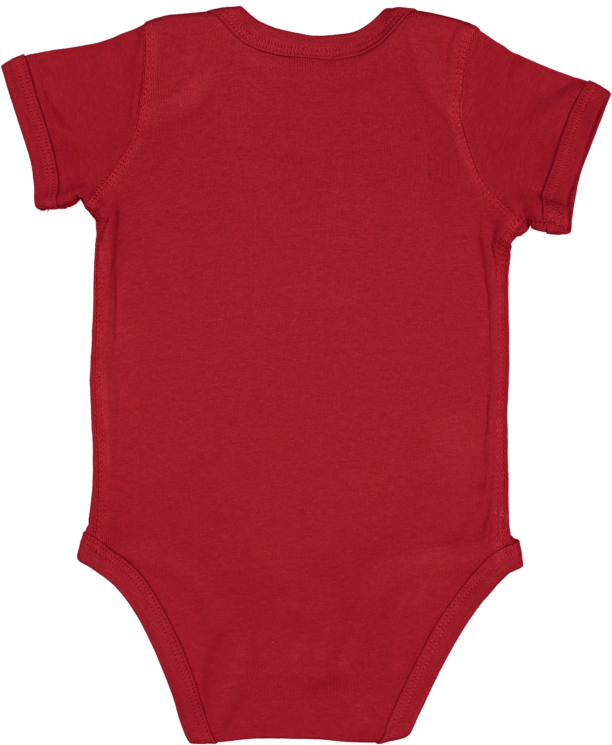 Infant Baby Rib Bodysuit - Garnet