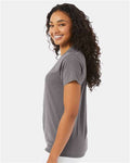 Hanes 5170 Oxford Grey — on model side