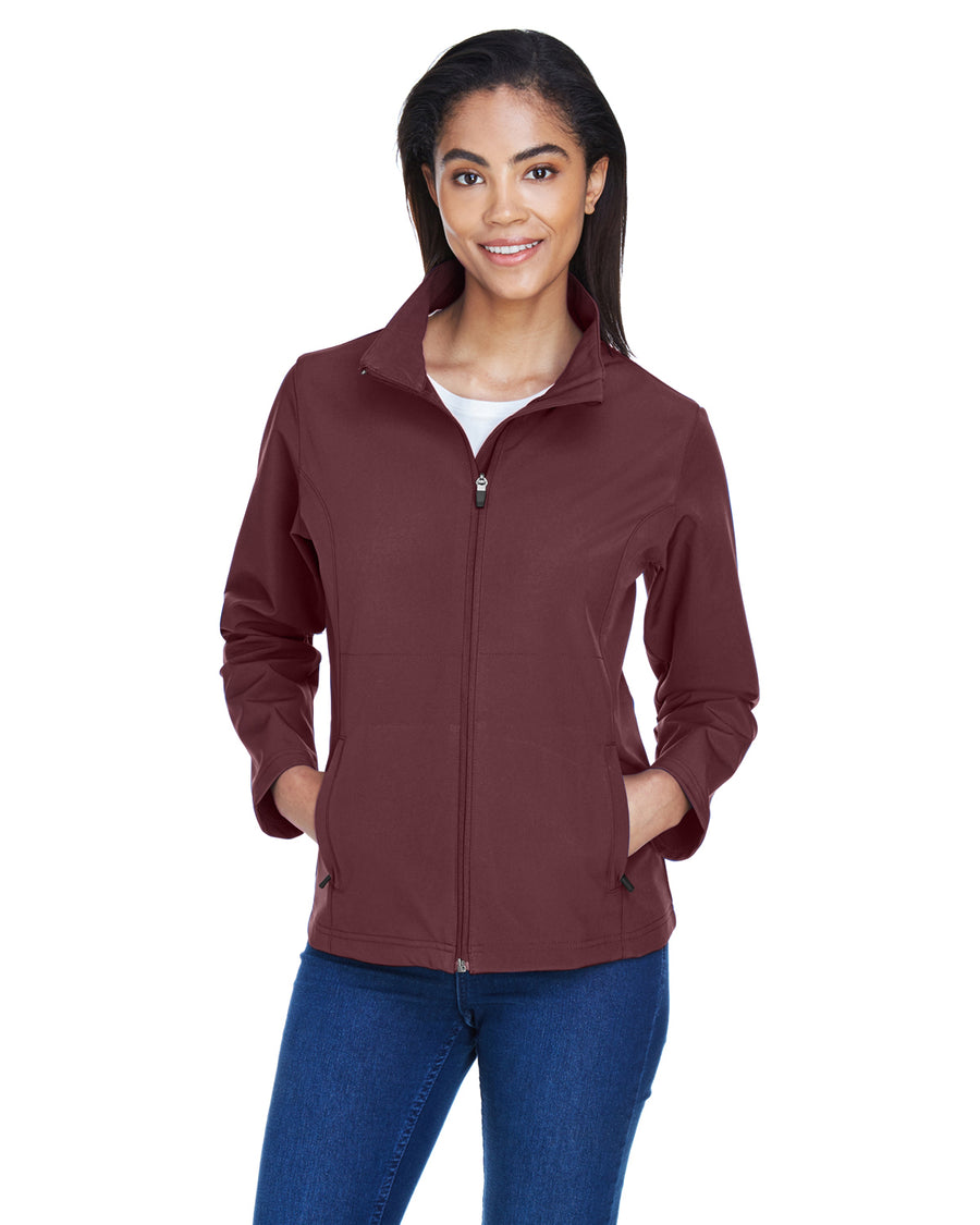 Women's Leader Soft Shell Jacket - Sport Dark Mroon