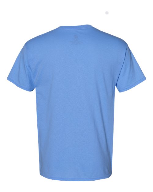 Hanes 5170 Carolina Blue — back