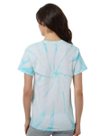Cyclone Pinwheel Short Sleeve T-Shirt - Pale Turquoise