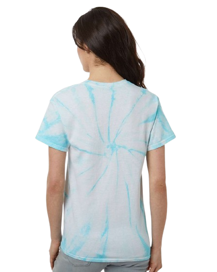 Cyclone Pinwheel Short Sleeve T-Shirt - Pale Turquoise