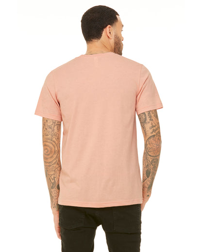 Unisex Triblend T-Shirt - Peach Triblend